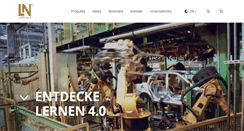 Desktop Screenshot of lucas-nuelle.de